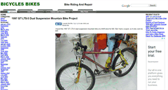 Desktop Screenshot of bicyclebikes.com